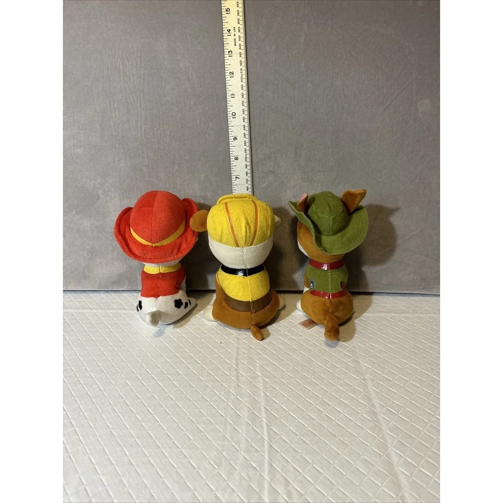 TY‎ Paw Patrol Beanie Boo Dogs Marshall, Rubble, Tracker Plush 6